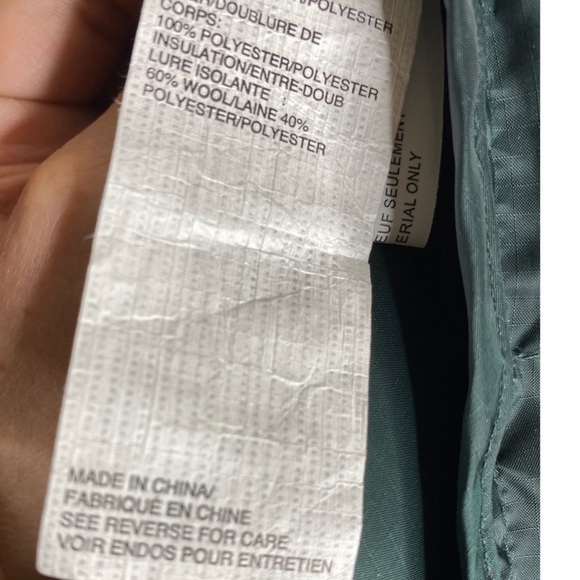 Woolrich Puffer Vest Wool & Polyester Insulation Medium - Picture 14 of 14